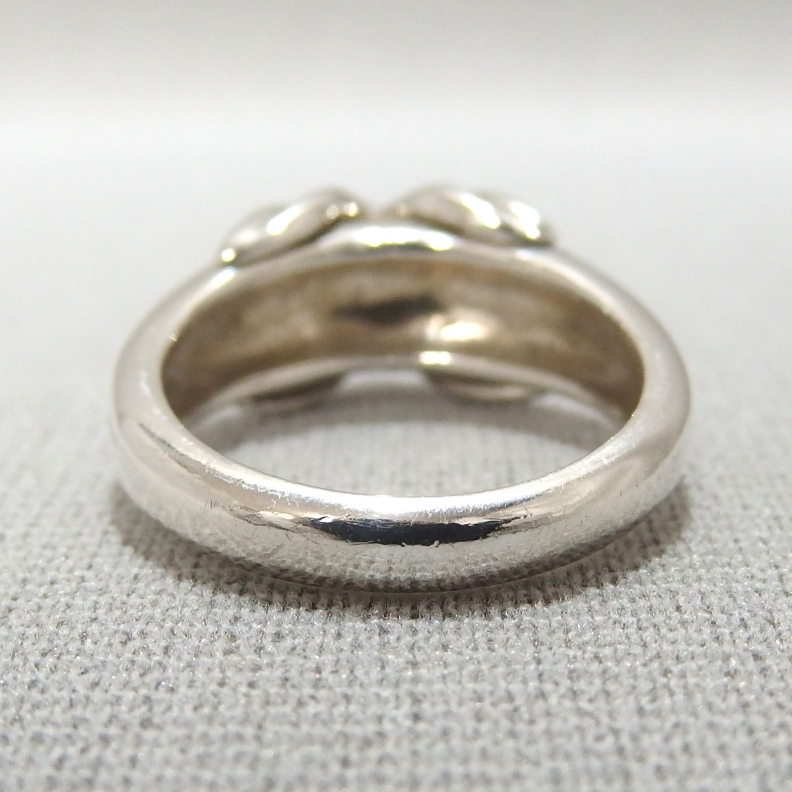 良品☆TIFFANY&Co シグネチャー リング SV925 シルバー 10号 約4.2g