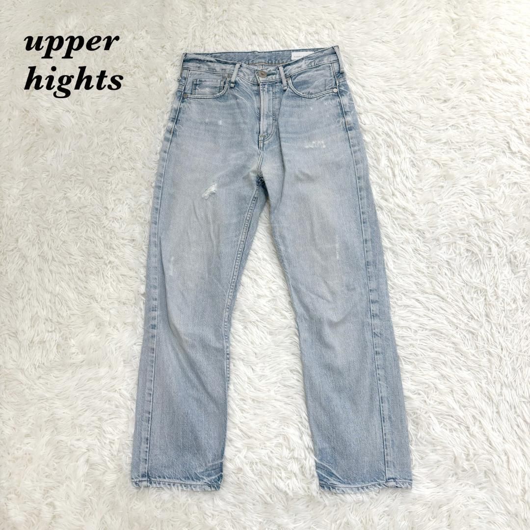 美品】アッパーハイツ ダメージ加工デニムパンツ 23 - メルカリ