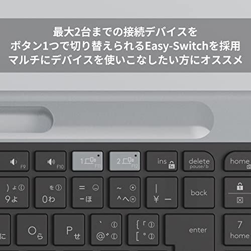  迅速に発送 ロジクール 静音 Bluetooth ワイヤレスキーボード K 580 GR グラファイト 超薄型 小型 Unifying ワイヤレス キーボード 薄型 テンキー 無線 Windows Mac iPad iOS Android Ch e 9 bc 5 f 7 c ナイフ 調味料セット その他 キッチン 食器