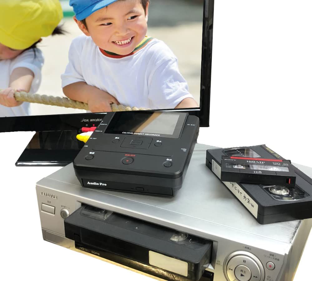 とうしょう メディア レコーダー 録画・録音かんたん録右ェ門 CD/DVD