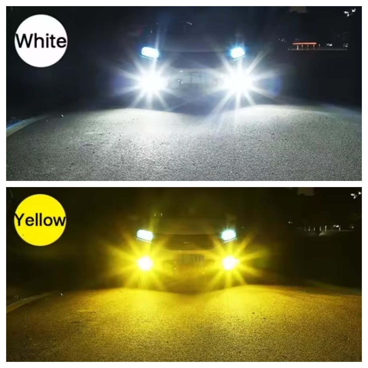 車検対応 爆光 2色切り替え PSX24W LED フォグランプ バルブ 球 ポン