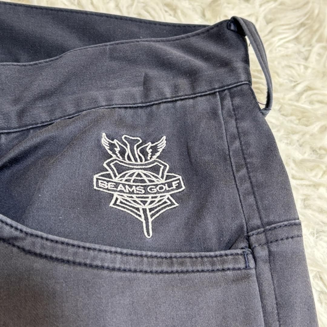 BEAMS GOLF PURPLE LABEL ストレッチパンツ 46 ネイビー - メルカリ