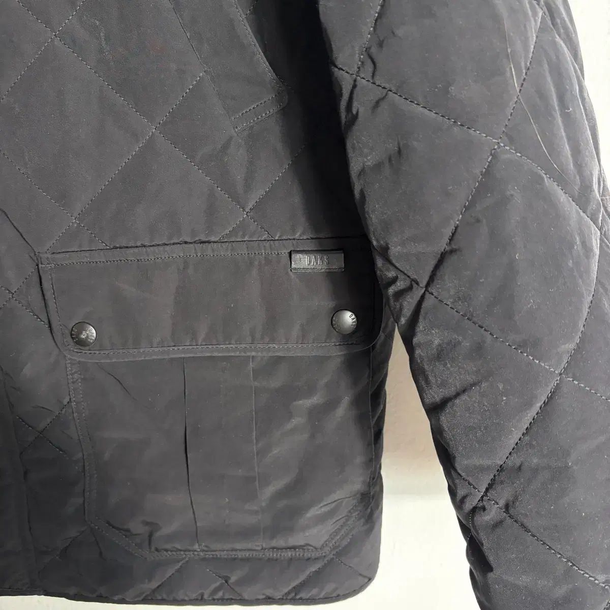 DAKS ブラック キルティング ダウン ジャケット (110) - メルカリ