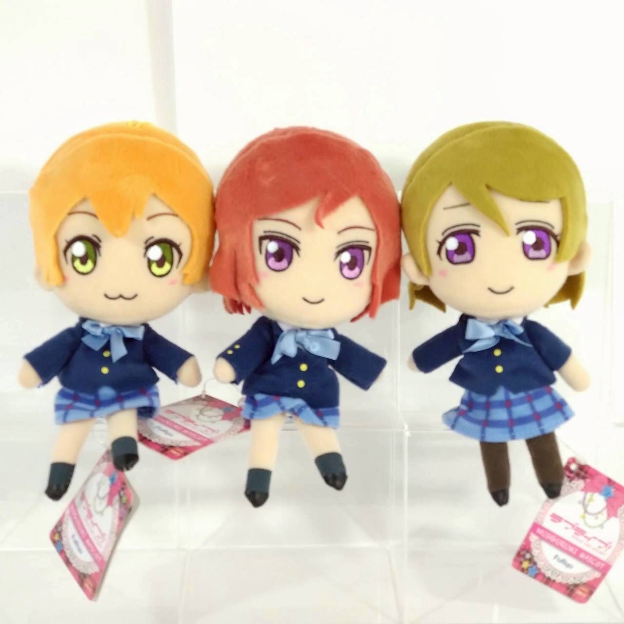 3種類セット】「ラブライブ！ ぬいぐるみマスコット～真姫＆凛＆花陽