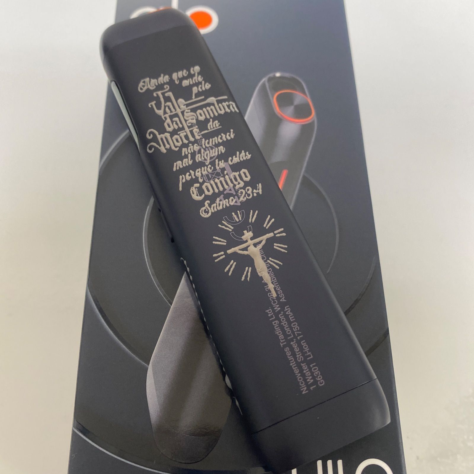祈り手 聖書 加工 glo HILO グロー ヒーロ オニキス ブラック 黒 合掌 