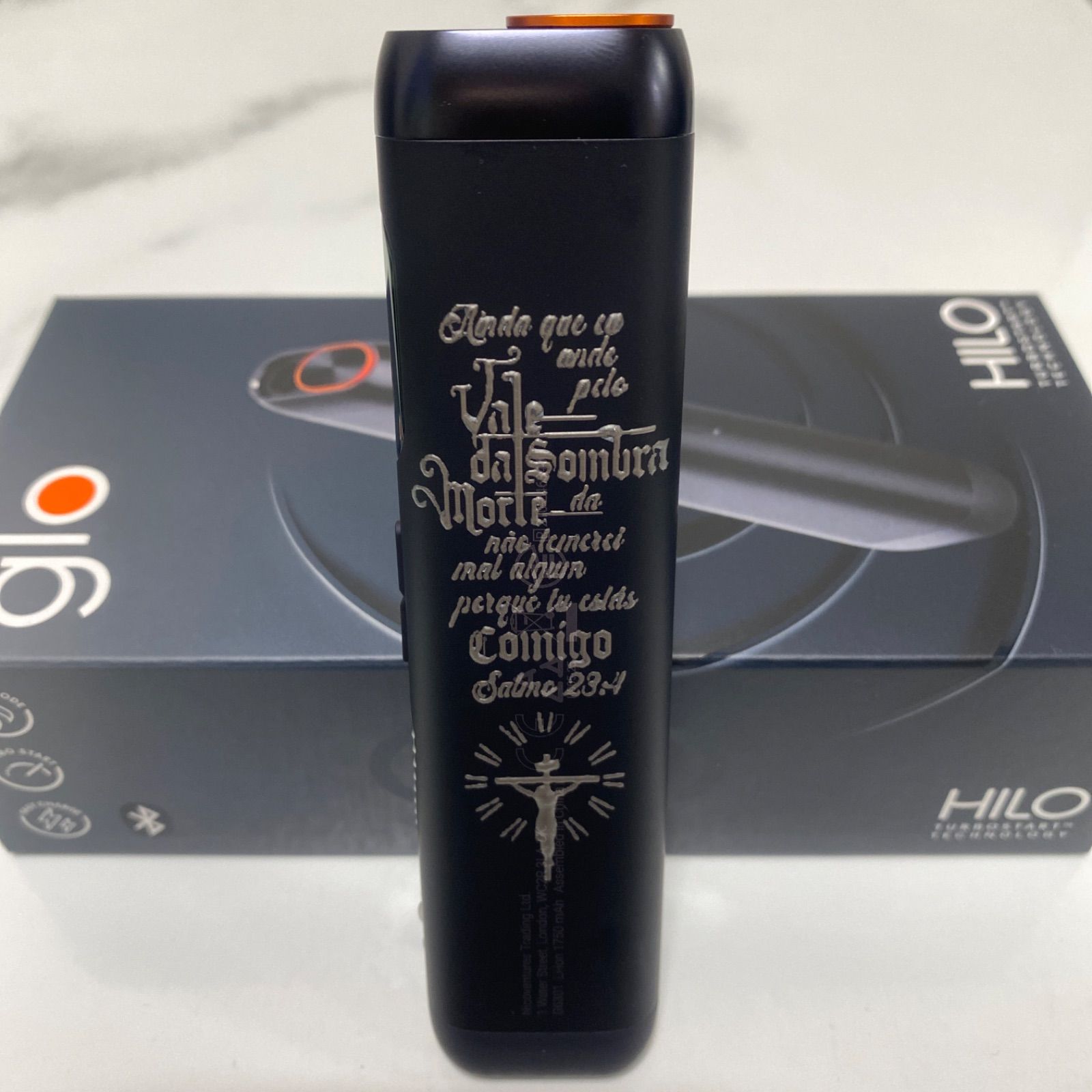 祈り手 聖書 加工 glo HILO グロー ヒーロ オニキス ブラック 黒 合掌 
