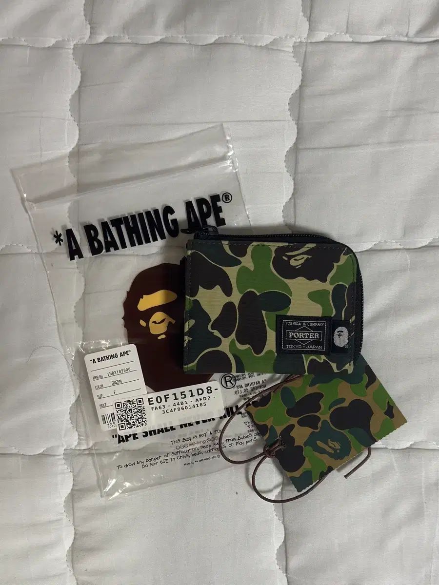 A BATHING APE アベイシングエイプ x Porter ポーター ABC カモフラ