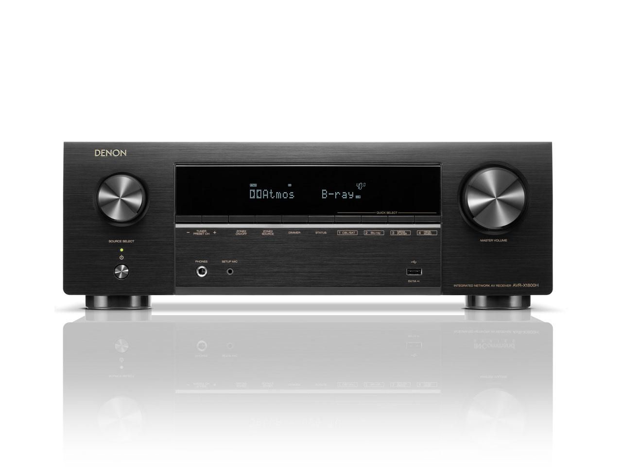 DENON デノン AVR-X 1800 H-K ブラック