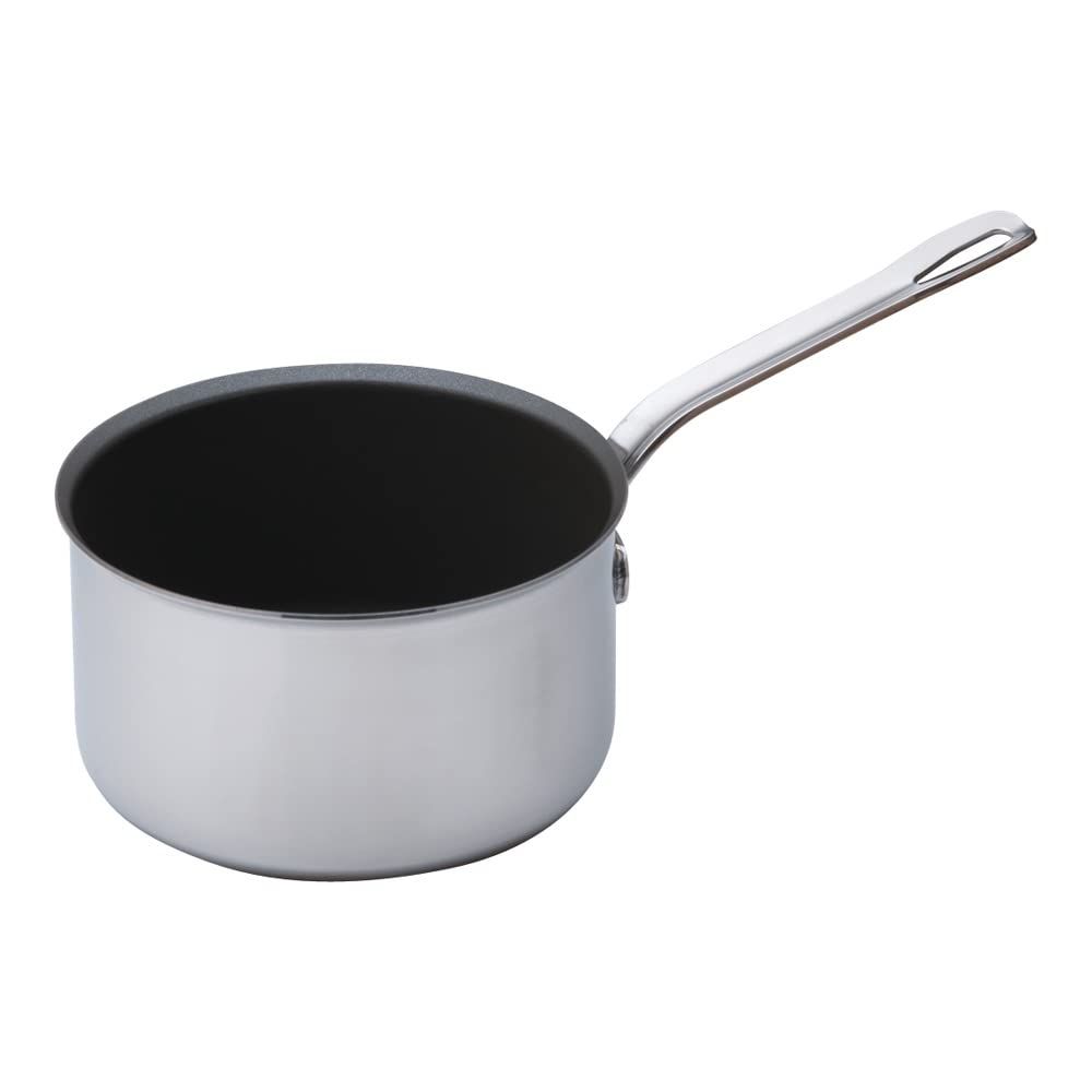 業務用 パワー デンジ アルファ アルファシチューパン 18 cm 蓋無 IH対応 内面|ストロングコート加工 ステンレス 日本製 ASTG 802