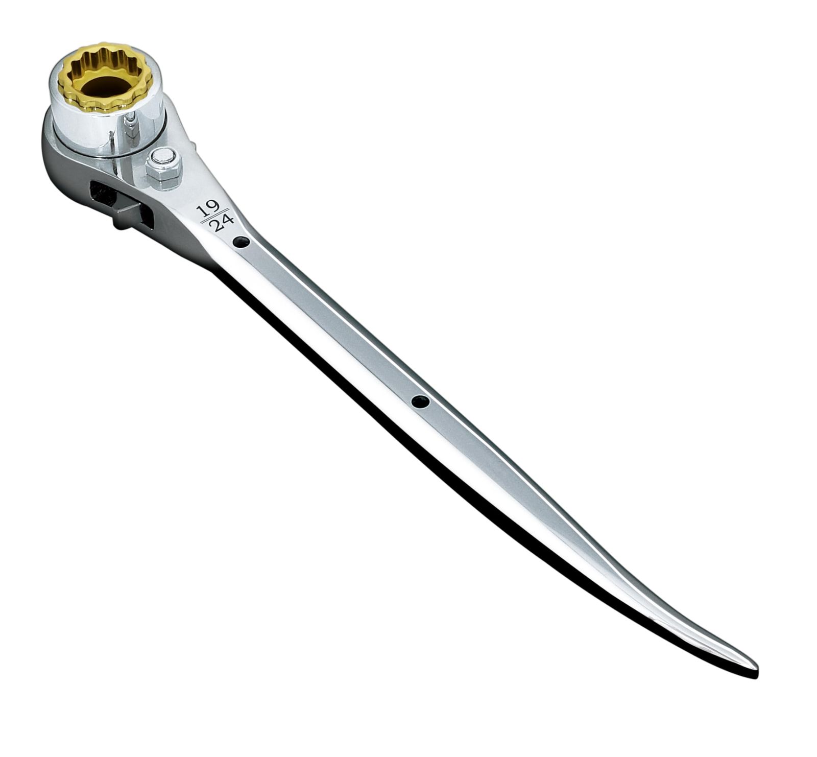 ＲＷ－１７１９２４Ｃ ラチェットレンチ １９ 曲がり