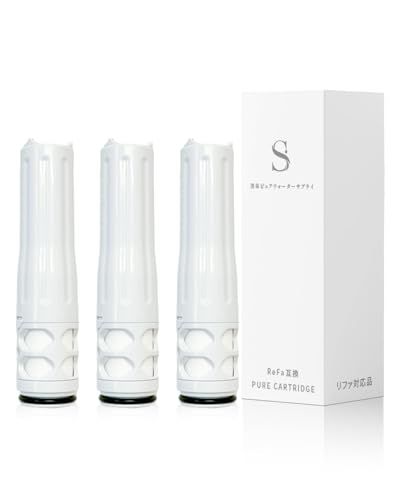 迅速に発送 リファファインバブルピュア対応のカートリッジ シャワーヘッド用浄水カートリッジ MTG対応カートリッジ 塩素除去 節水 高水圧 マイクロナノバブル対応 3本セット 7806 ff 2 c