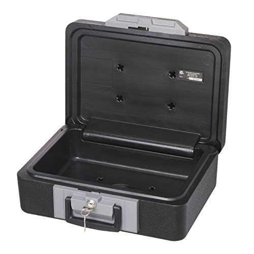  迅速に発送 SENTRY セントリー 金庫 家庭用 UL規格 30分 耐火 手提げ 収納ボックス 鍵付き 7 L A 4 フラットキー ブラック 1160 BK 5 df 51 cfc その他 キッチン 食器