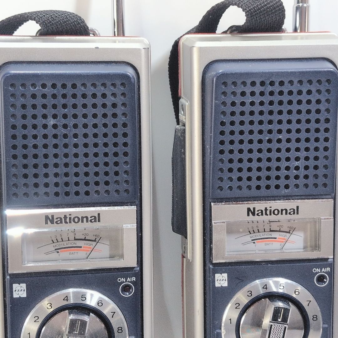 ジャンク】CB無線機 市民ラジオ RJ 480D アマチュア無線 National 無線