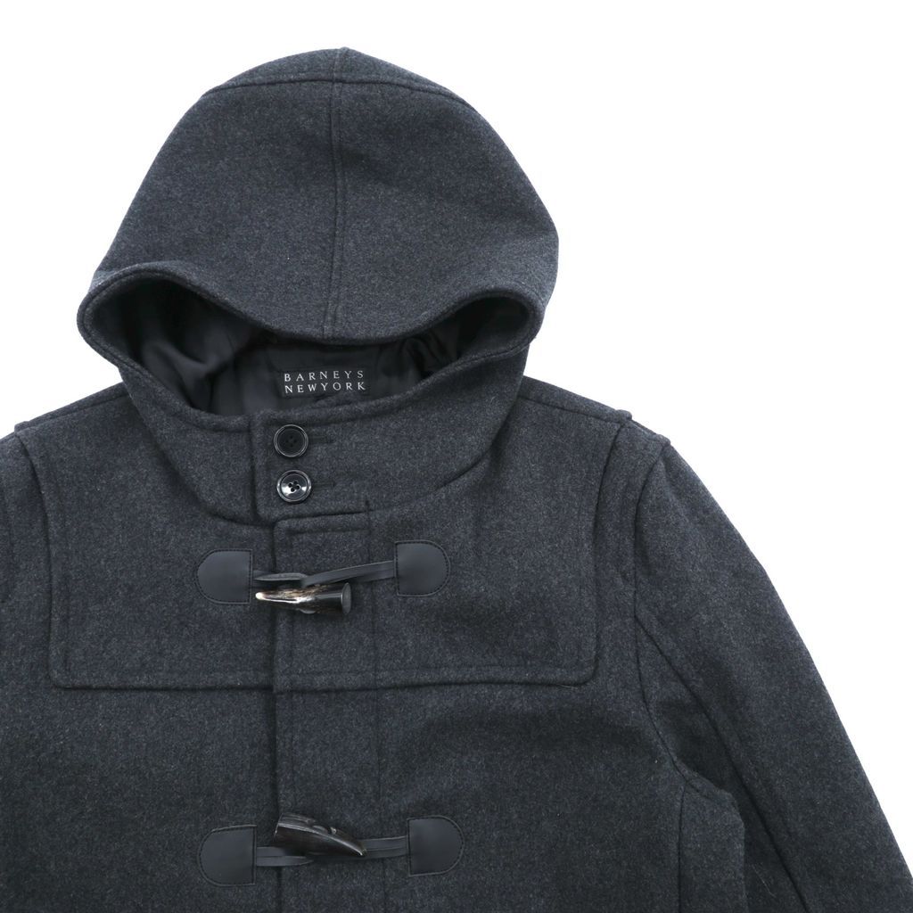 BARNEYS NEW YORK ダッフルコート XL グレー ウール トグルボタン
