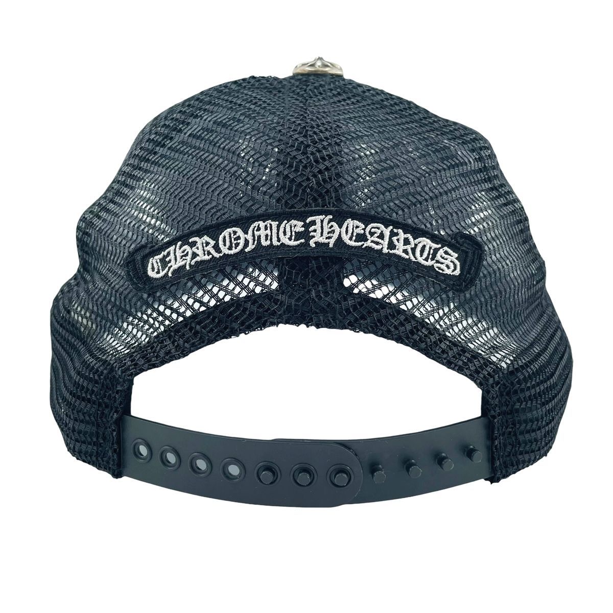 中古】CHROME HEARTS クロムハーツ トラッカーキャップ CH 黒*黒 CH