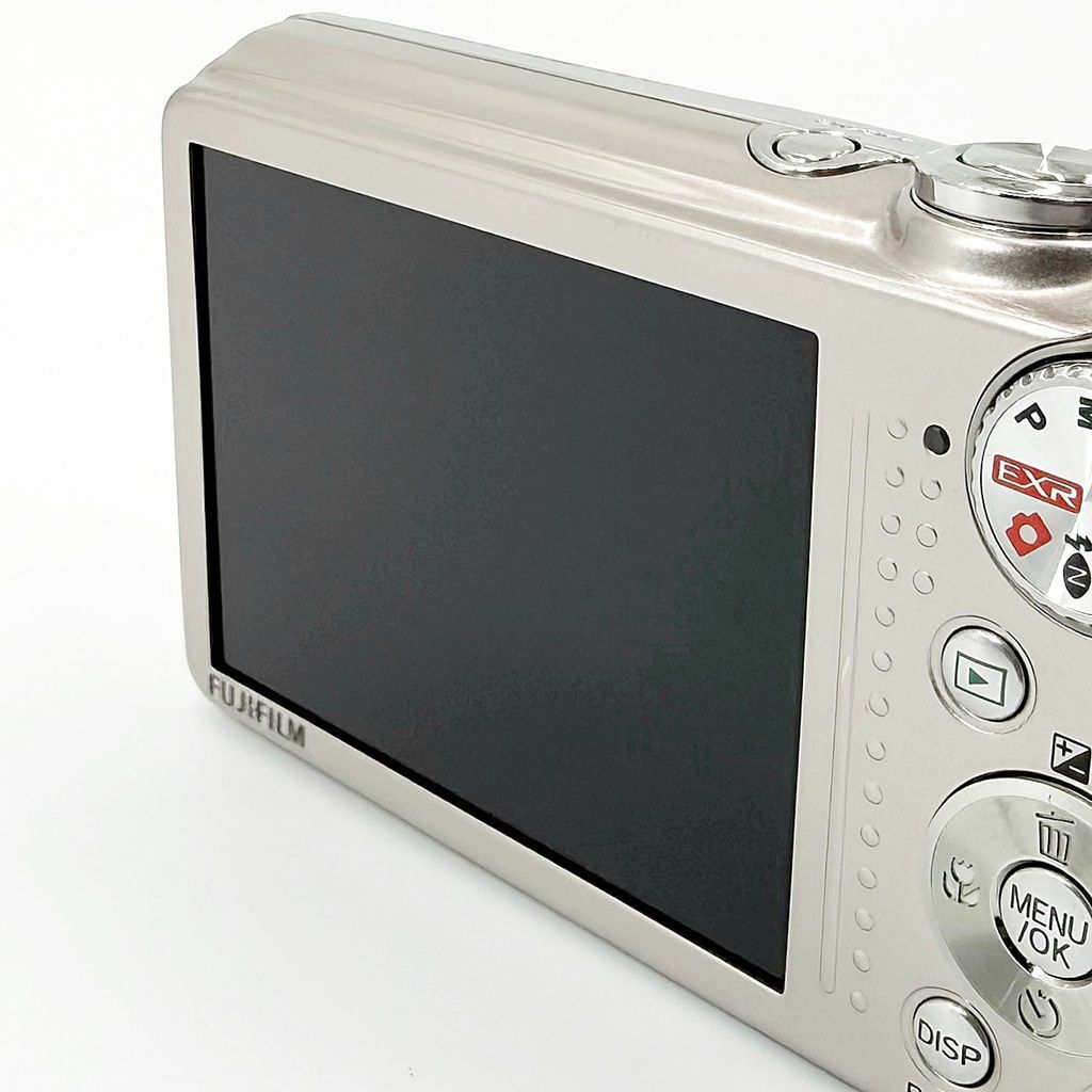 フジフイルム FUJIFILM FinePix F80EXR シルバー コンデジ カメラ 中古