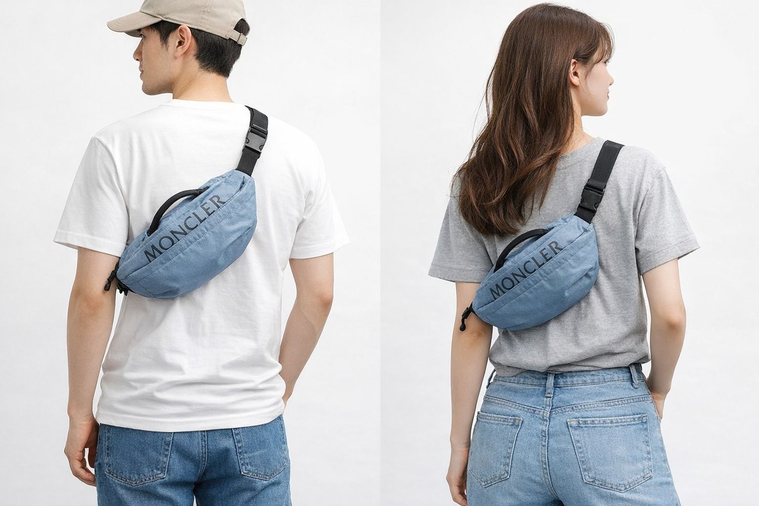 ✨モンクレール MONCLER 「ALCHEMY」ウエストポーチ ボディバッグ 2WAY
