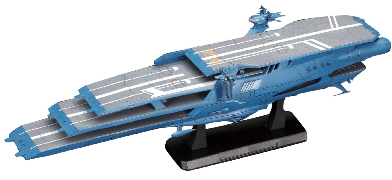 (未使用･未開封品)　1/1000 大ガミラス帝国軍 ガイペロン級多層式航宙母艦 シュデルグ (宇宙戦艦ヤマト2199) v1yptgt 1/1000 大ガミラス帝国軍 ガイペロン級多層式航宙母艦 シュデルグ