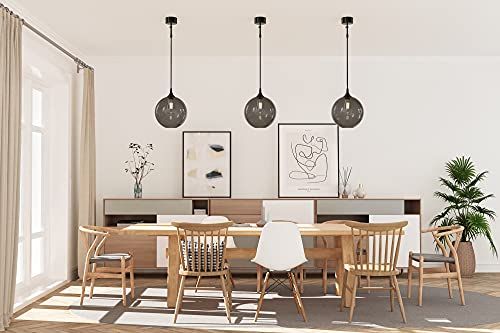 ZEKOO ペンダントライト 吊り下げライト 天井 北欧 ガラス おしゃれ インテリア 照明器具 ランプシェード リビング 和室 寝室 洋室 E 26 LED ダイニング シンプル カフェ風 かわいい アンティーク レトロ 間接照明 コード長さ 629 dc 27 a