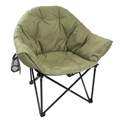 SOLO UP アウトドア チェア ムーンチェア キャンプ イス 折りたたみ 椅子 メッシュポケット付き 収納袋付き M 2339
