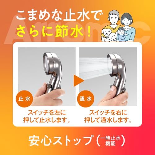 高水圧 水量調整可