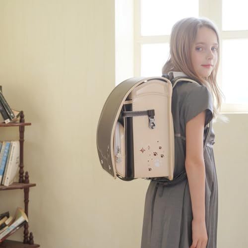 ランドセル女の子小学生通学カバン 人工皮革パール生地|キティポ一モデル ?売者6年保証 ブラウン 957 a 0 fc 7