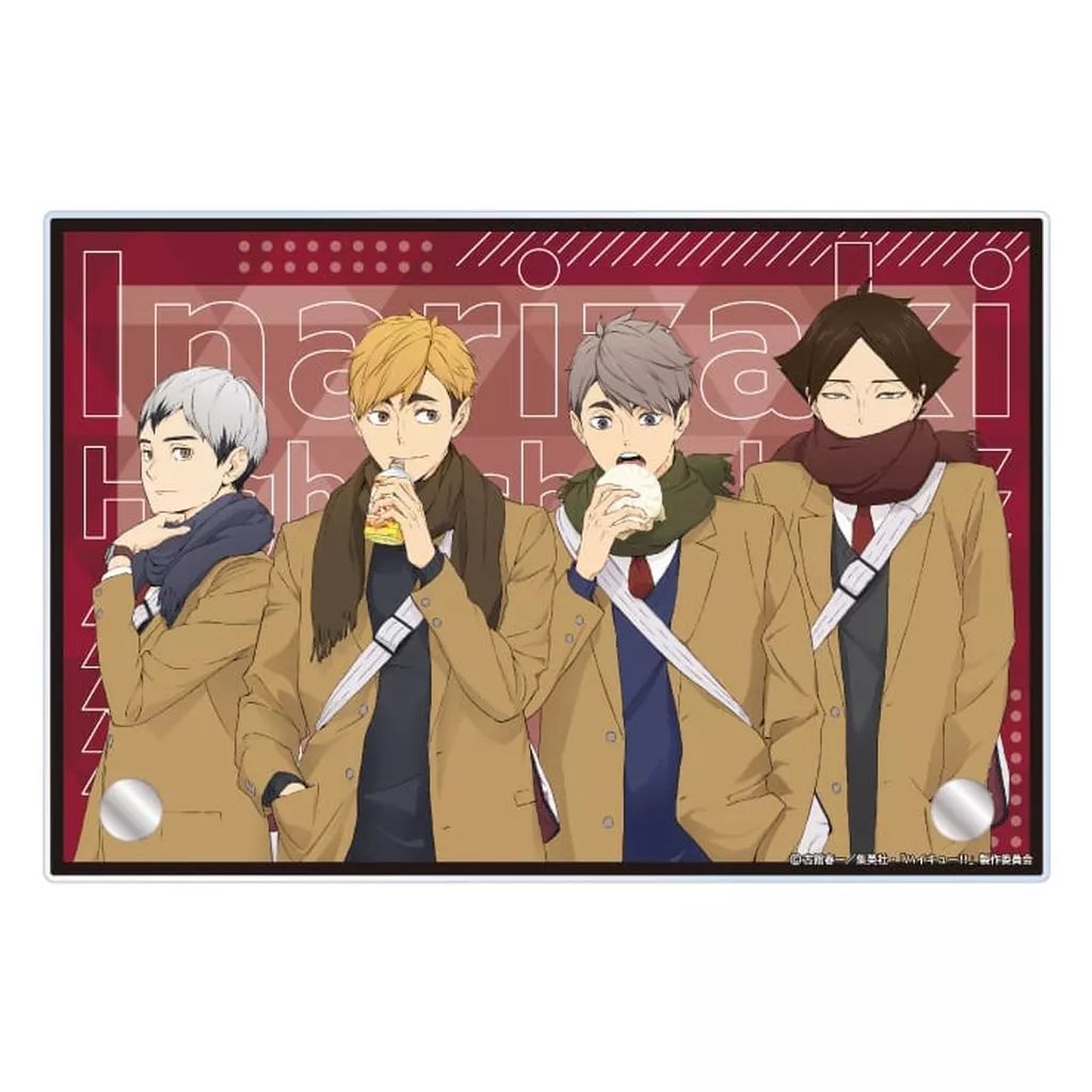 ハイキュー‼︎ ダイカットアクリルパネル 冬制服　宮治 ハイキュー!!】 ＼限定アイテム／ 冬制服ビジュアルの「ダイカット
