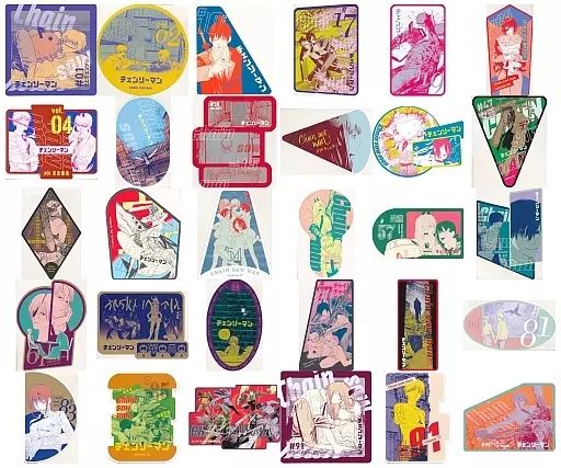 キャラカード 集合 オリジナルカットカード 組 チェンソーマン ジャンプキャラクターズストア