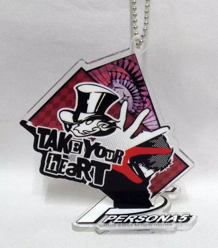 アクリルスタンド アクリルパネル 主人公 手 ペルソナ5 明智吾郎の華麗なる日常 トレーディングアクリルスタンド コマンドver.