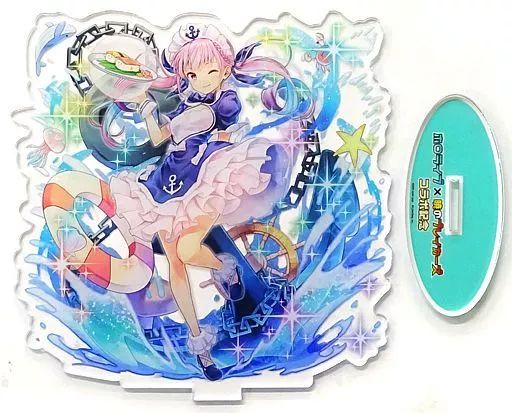 アクリルスタンド アクリルパネル 湊あくあ ホロライブ×暁のブレイカーズ Character 1 2019グッズ