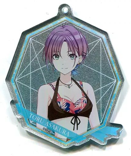 雑貨 浅倉透 ホログラム アイドルマスター シャイニーカラーズ トレーディングアクリルキーホルダー 第2弾 東急ハンズ SUMMER LAB 2020グッズ