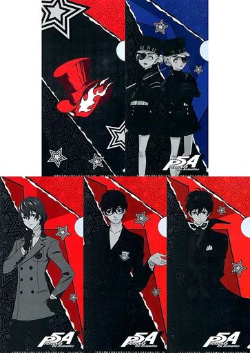 中古】小物(キャラクター) 全5種セット チケットサイズクリアファイル