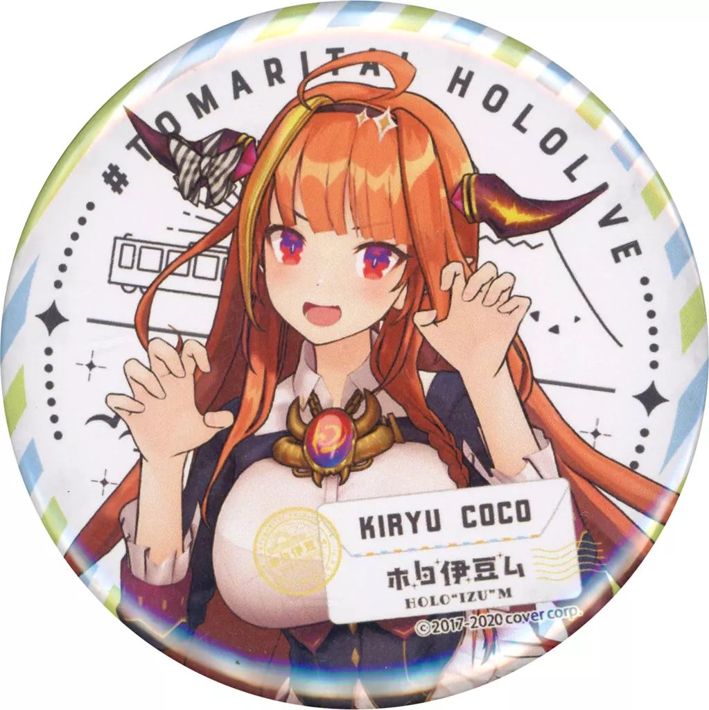 中古】バッジ・ピンズ [単品] 桐生ココ 缶バッジ 「バーチャルYouTuber