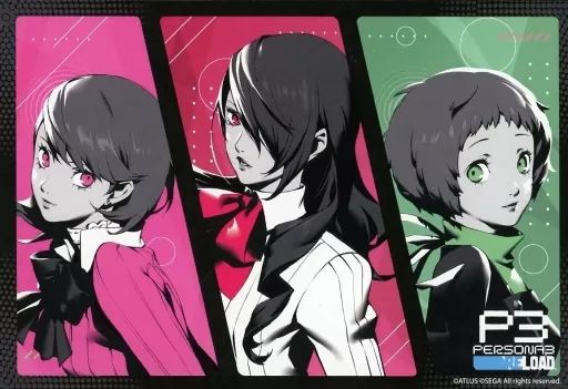 中古】ポストカード 岳羽ゆかり＆桐条美鶴＆山岸風花 ポストカード