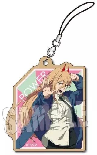 中古】雑貨 パワー 木札ストラップ 「チェンソーマン」 - メルカリ