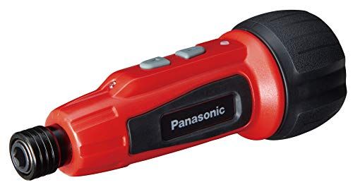 パナソニック Panasonic USB充電ミニドライバー 3.7 V ミニック miniQu 内蔵電池 850 mAh 本体 USB充電ケーブル ビット5本セット EZ 7412 S-R レッド m