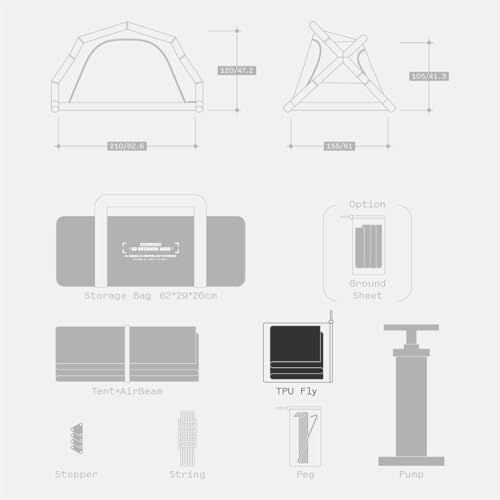 自立式 簡単設営