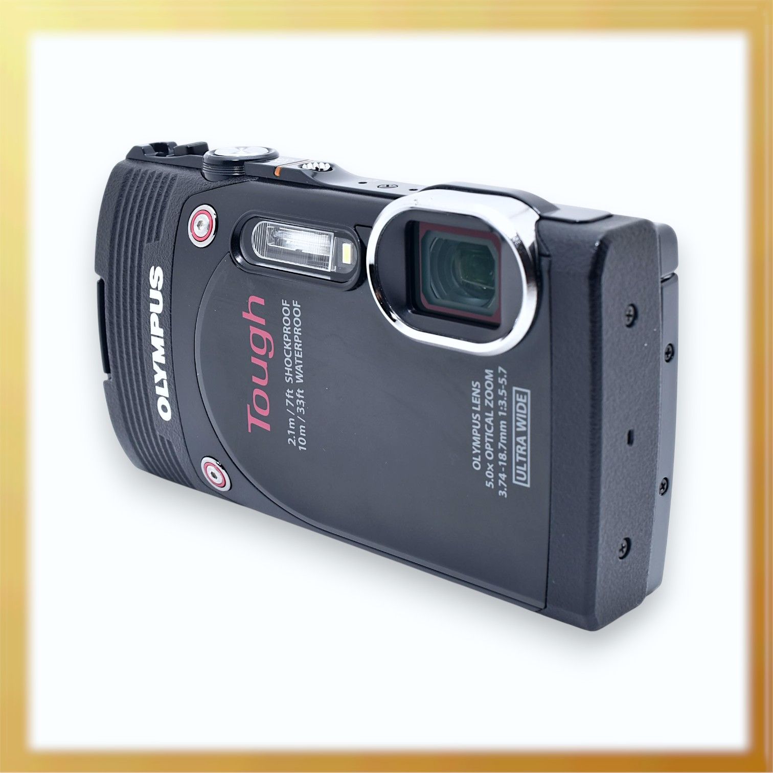 極美品】OLYMPUS TG-850 防水 防塵 耐衝撃 元箱・付属品有り Amazon