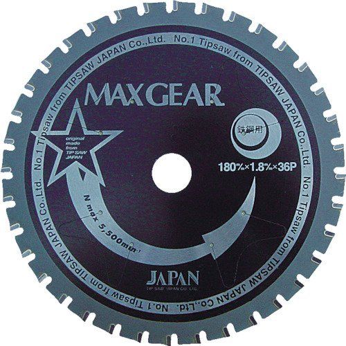 チップソージャパン マックスギア鉄鋼用355 MG 355