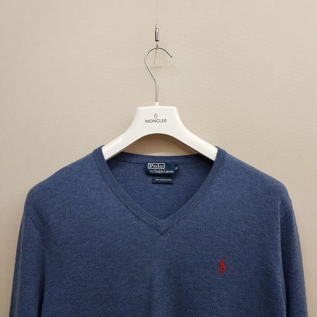 ポロラルフローレン メリノウール Vネック ニット XLサイズ - メルカリ