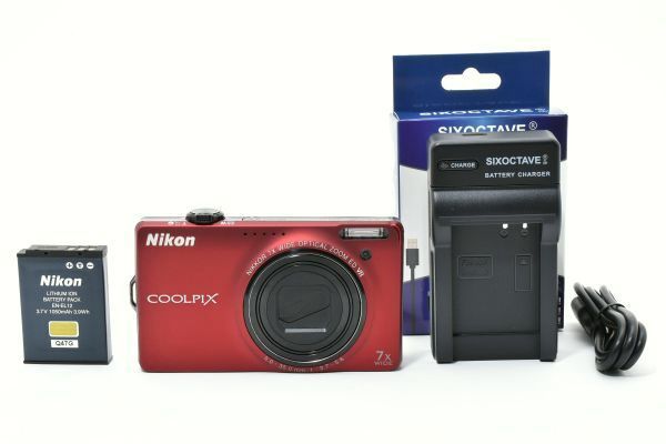 【✨美品✨】Nikon COOLPIX S6000【✨付属品付き✨】 極美品｜Nikon COOLPIX S6000 クールピクス デジタルカメラ フラッシュ
