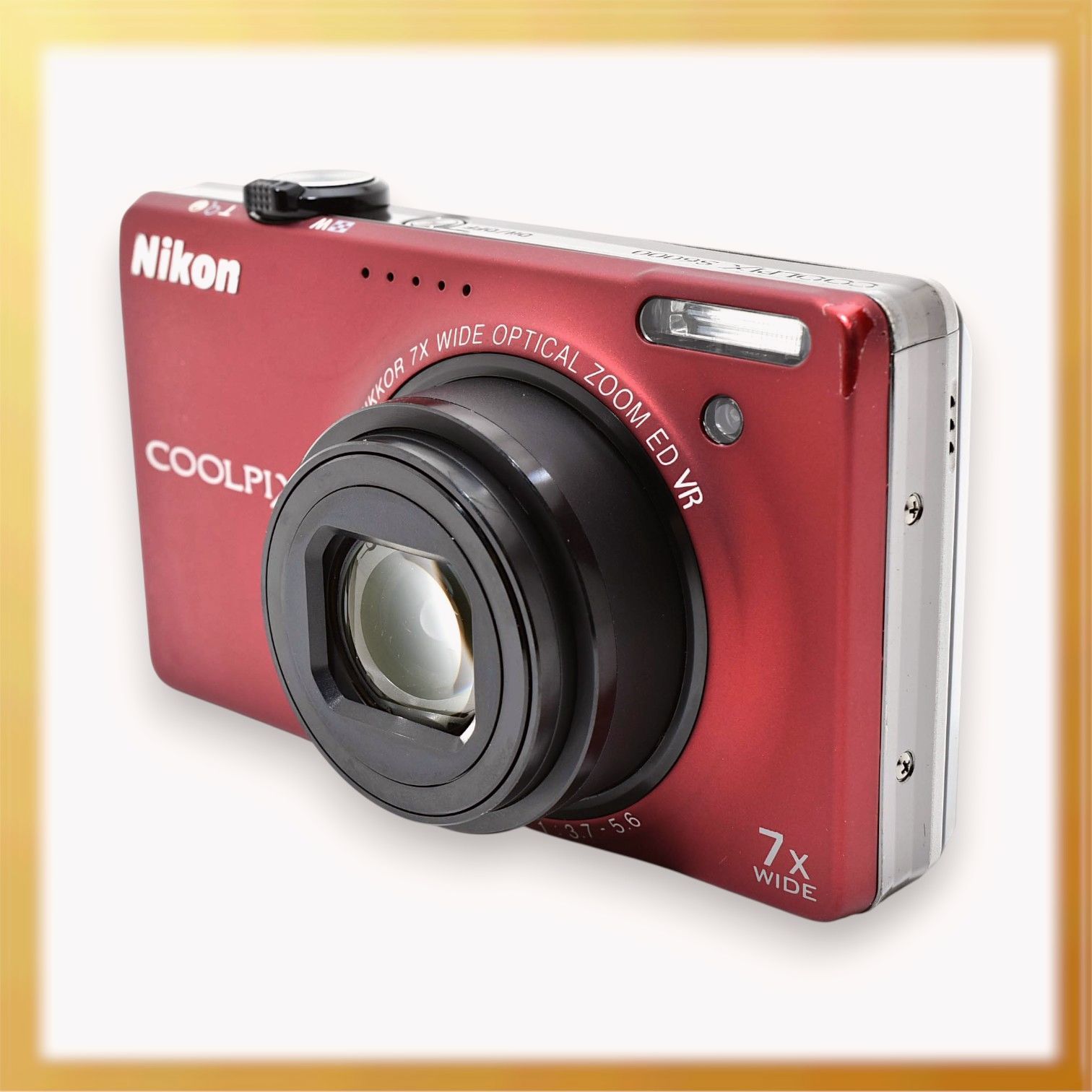 極美品｜Nikon COOLPIX S6000 クールピクス デジタルカメラ フラッシュ