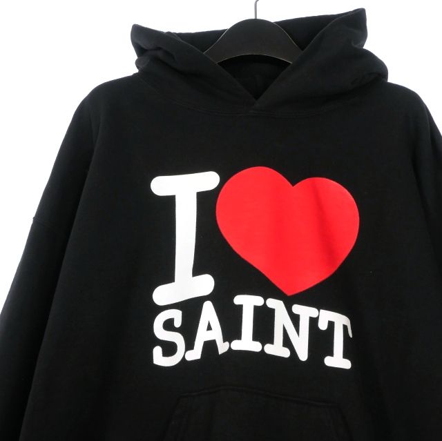 セントマイケル SAINTMICHAEL 26SS HOODIE I LOVE SAINT ロゴプリント