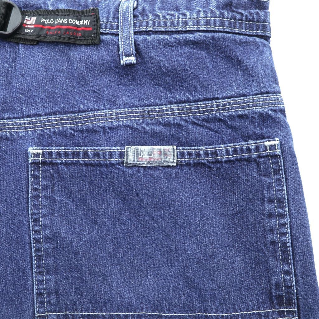 POLO JEANS CO. RALPH LAUREN 90年代 バギー ペインター ワイド デニム