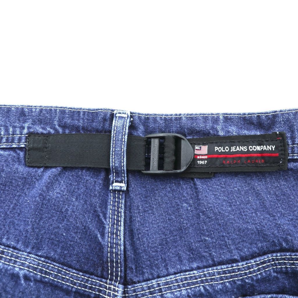POLO JEANS CO. RALPH LAUREN 90年代 バギー ペインター ワイド デニム