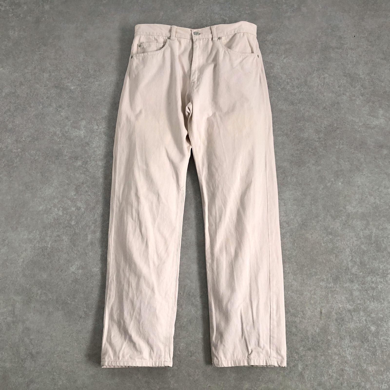 当時物 GOOD ENOUGH FINESSE DENIM ホワイト デニム パンツ 
