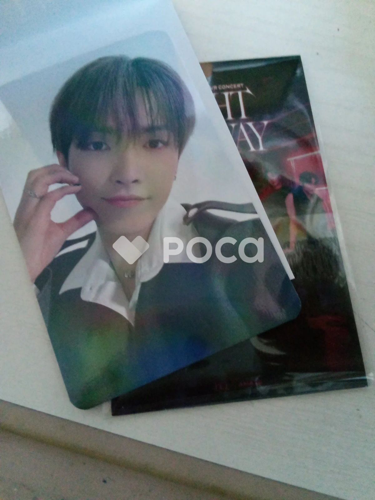 ATEEZ VR ホンジュン ホログラムトレカ 第一弾 数量限定】 ATEEZ VR 入場特典 ホンジュン スペシャルホログラムトレカ