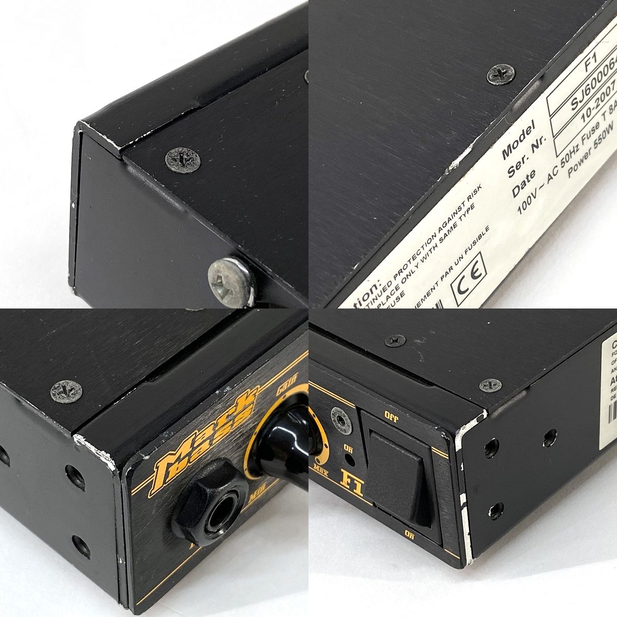 Markbass マークベース F1 ベース用 アンプ ヘッドアンプ ※中古 - メルカリ
