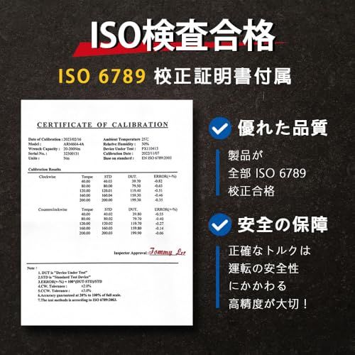 ACDelco 1|2 12.7 mm デジタルトルクアダプター 測定範囲34-340 Nm 高精度 ブザー-LED警告灯内蔵 ISO 6789 校正証明書付属 自動車エンジン修理 トルク値校正 日本語取扱説明書付属 ARM 602-4 A m