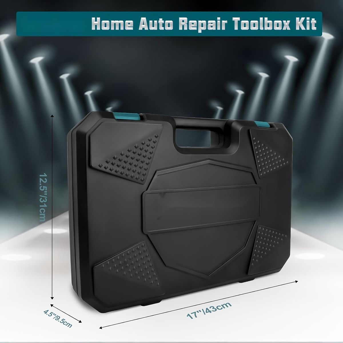 256点充実セット 家庭用工具セット DIY修理 メンテナンスに最適 ポータブル収納ケース付き ドライバー レンチ ソケット 多機能ハンドツールキット